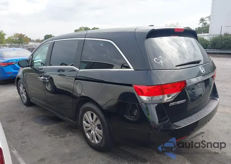 2015 Honda Odyssey Ex-L from USA, damaged, VIN 5FNRL5H6XFB011375